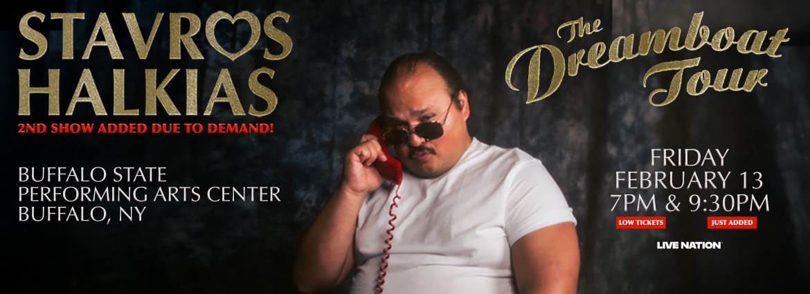 Photo of Stavros Halkias using a telephone