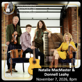 Natalie MacMaster with band
