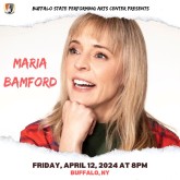 Maria Bamford looking to her right