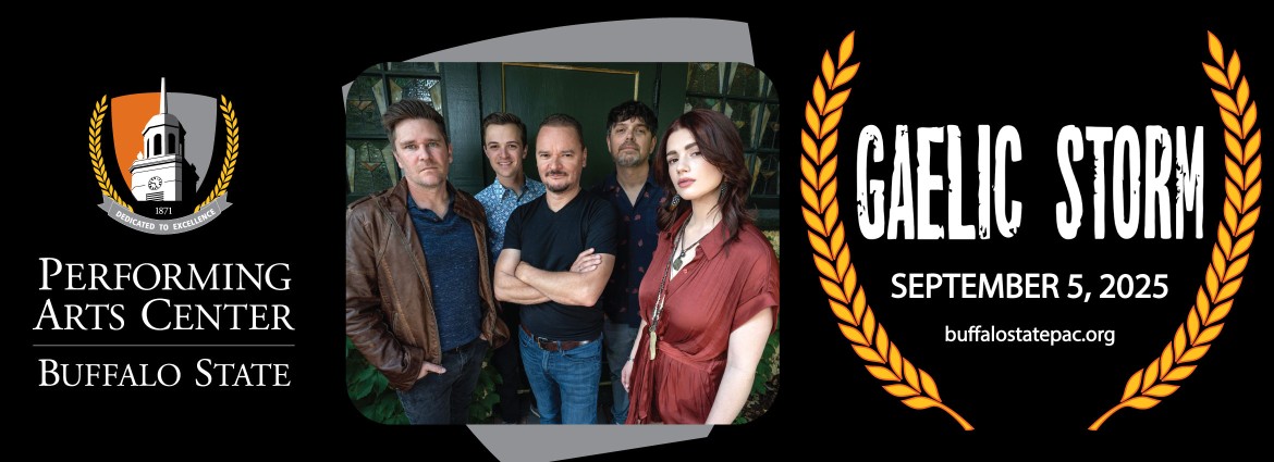 Gaelic Storm band photo + crest