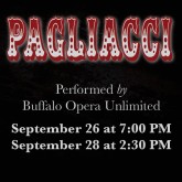 Pagliacci text with date listing