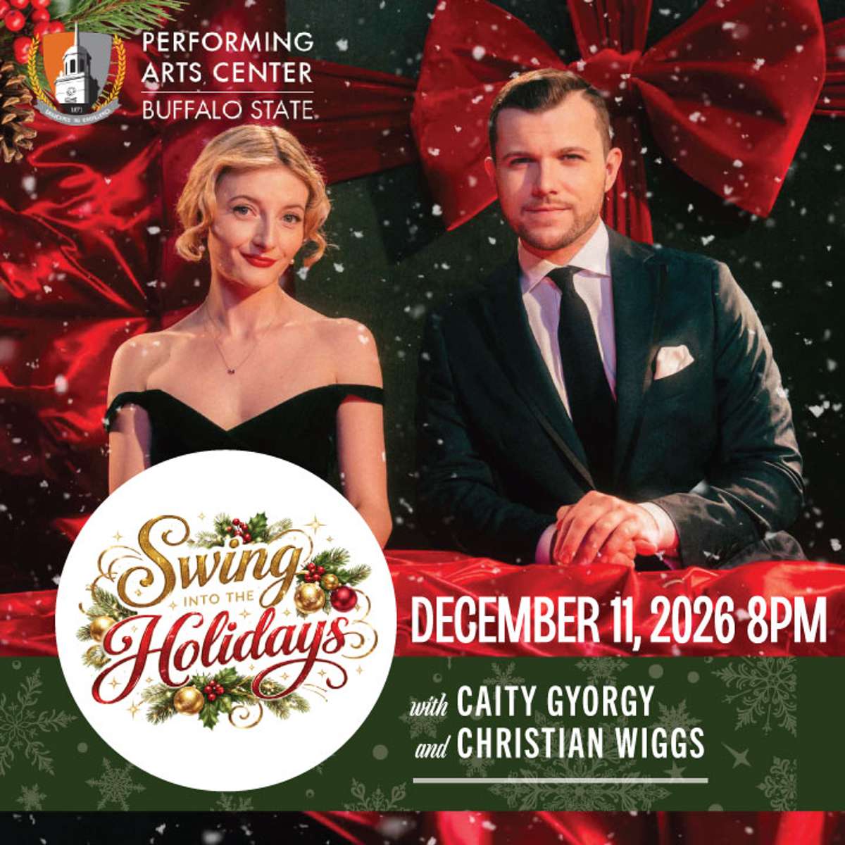 Swing into the Holidays feat. Caity Gyorgy and Christian Wiggs